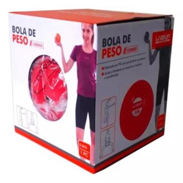 Imagem de Bola Peso Heavy Tonning Ball 0,5kg Liveup, Rosa