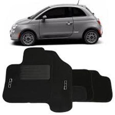 Imagem de Tapete Automotivo Fiat 500 Forração - Scar Automotive