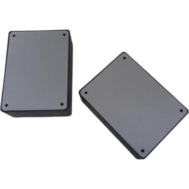 Imagem de Kit 2 Caixa Plástica Circuito Eletrônico Fonte Arduino 99x73x39 Patola