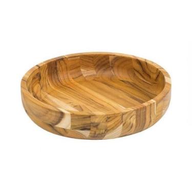 Imagem de Gamela Redonda Stolf 31Cm Linha Barbecue Madeira