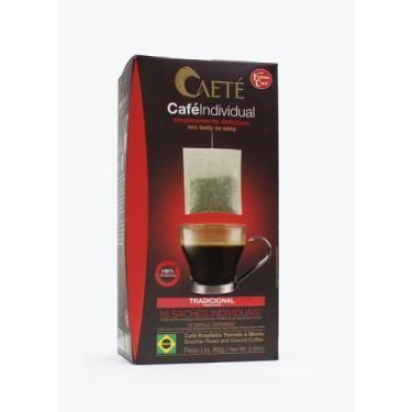 Imagem de CAFÉ EM SACHÊ FAZENDA CAETÉ INDIVIDUAL  (caixa master 480 sachês)