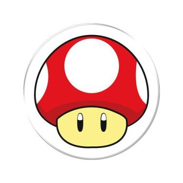 Imagem de Adesivo Decorativo em relevo fácil aplicação COGUMELO MARIO BROSS - Co