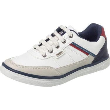 Imagem de Sapatenis Casual Infantil Masculino Menino 5532-001 - REDMAX, Branco, 