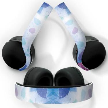 Imagem de Adesivo Compatível PS5 Headset Pulse 3D Playstation 5 Skin - Folhas Li
