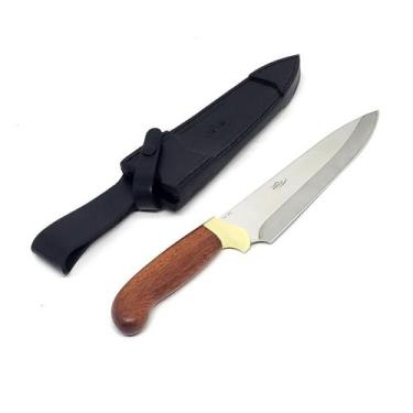 Imagem de Faca Churrasco e Cozinha Arkhip Chef Suprema 8'' Cabo Madeira Bainha