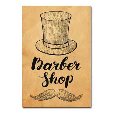 Imagem de Placa Decorativa - Barber Shop - Barbearia - 0666plmk - Allodi