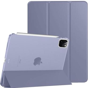 Imagem de DuraSafe Cases Capa para iPad PRO 32.8 cm 6ª geração [6 geração] 2022 com recurso de suporte A2436 A2764 A2437 A2766 MNXR3LL/A MNXW3LL/A MNXX3LL/A MP5X3LL/A MP5Y3LL/A MP5Y3LL/A MP603LL/A Lavanda