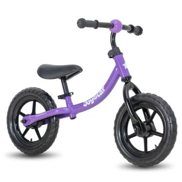 Imagem de JOYSTAR Bicicleta de equilíbrio infantil de 2 anos, idade de 18 meses a 5 anos, bicicleta sem pedal, com guidão e assento ajustáveis, presente para meninos e meninas, roxo