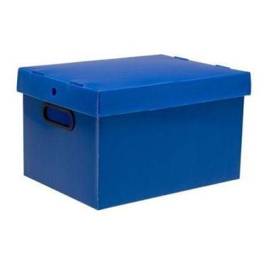 Imagem de Caixa Organizadora Plástica Prontobox 13,5 L Várias Cores - Polycart, 
