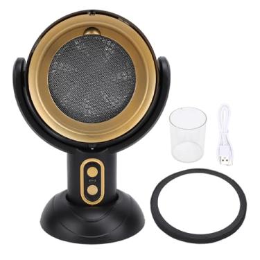 Imagem de Exaustor Com Filtro Substituível, Filtro de Resfriamento, 2 Velocidades de Vento, Tecnologia de íon Negativo para Panela Quente, Churrasco, Cozinha Elétrica, Fritar (GOLD)