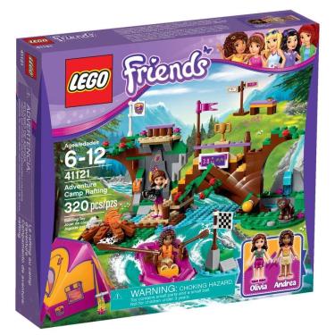 Imagem de Kit de rafting LEGO Friends Adventure Camp com 320 peças