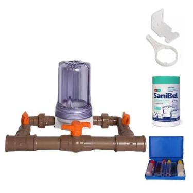 Imagem de Clorador Automático mais Kit Análise mais 50 Pastilhas - Georg Filtros