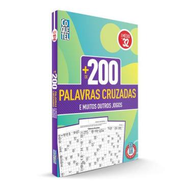 Imagem de Livro - Livro Mais 200 Palavras Cruzadas nível Médio Ed 32