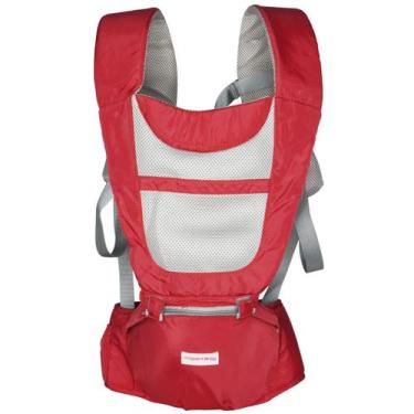 Imagem de Canguru Carrega Bebê Ergonômico Passeio 6 em 1 Posições Baby Até 20 Kg