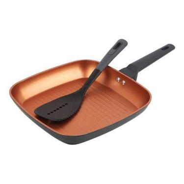 Imagem de Bistequeira 28cm 2pcs members mark - Member's Mark, Preto