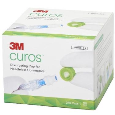 Imagem de Curos Tampa Protetora com Alcool 3M CFF1-270R Caixa 270 Unidades