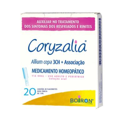 Imagem de Coryzalia Allium Cepa 3CH + Associações solução oral 20 flaconetes BOIRON