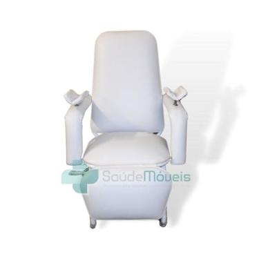 Imagem de Poltrona Coleta Hospitalar Reclinável - STANDARD - SaúdeMóveis, BR - B