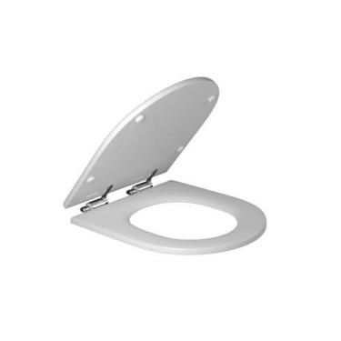 Imagem de Assento Poliéster Carrara/Duna/Lk/Nuova/Level Slow Close AP237 Branco/