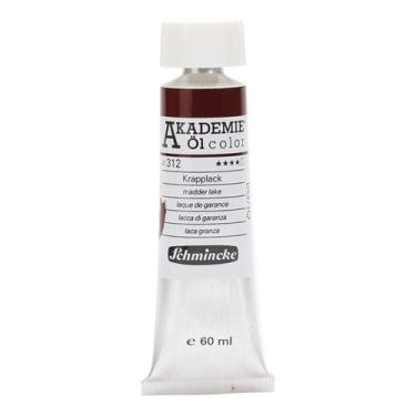 Imagem de Tinta Óleo Importada Schmincke 60ml 312 Alizarine Crimson Hue