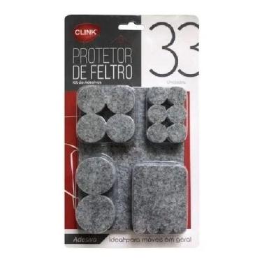 Imagem de Kit de Adesivos Protetor de Móveis de Feltro Vários formatos - Clink