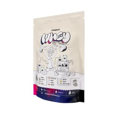 Imagem de Whey Protein 100% Concentrado - Atomic Labs - Refil 500g (500g, Morango)