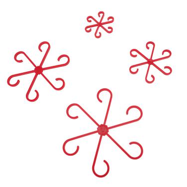 Imagem de Conjunto de Suportes de Haste de Plantas de 4 Unidades, Suportes de Haste de Planta de Casa de Escalada, Suportes de Haste de Escalada de Plantas de Plástico Estacas de Plantas