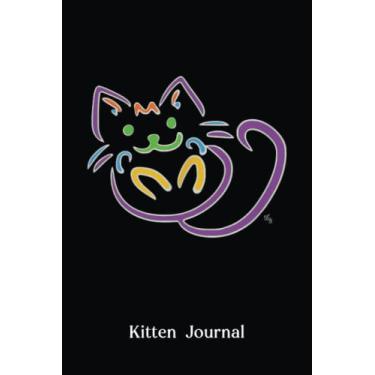 Imagem de Kitten Journal: Rainbow Cats Kitten Meow Cute Comfy Pet Lover Animal Fashion Animals Lovers Diary | Kitten Notebook | Blank Lined Notebook Journal: ... Her, (Cat Journal, 120 Lined Pages, 6" X 9")