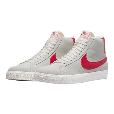 Imagem de Nike Men's SB Zoom Blazer Mid Shoe (Summit White/University Red, us_Footwear_Size_System, Adult, Men, Numeric, Medium, Numeric_12)