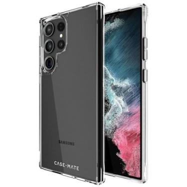 Imagem de Case-Mate Capa para Samsung Galaxy S23 Ultra [6,8 polegadas] [proteção contra quedas de 3,6 metros] [carregamento sem fio] capa de telefone transparente resistente para Samsung Galaxy S23 Ultra -