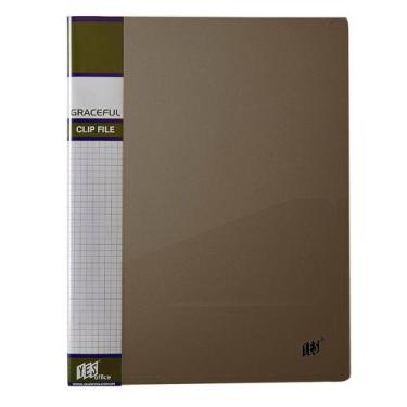 Imagem de Pasta Apresentação Ofício com Prendedor Yes Vertical 911CS, Fumê