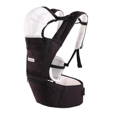 Imagem de Canguru 3 em 1 Chloe Mesh Black 2024 KikkaBoo