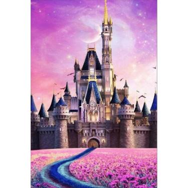 Imagem de Painel Retangular 3D Sublimado Castelo 1,5X2,2 Frt-1227