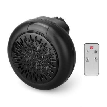 Imagem de Aquecedor Elétrico Portátil 900W - Mini Aquecedor para Parede 220V