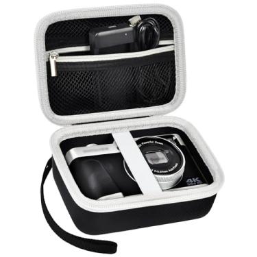 Imagem de Againmore Capa Rígida Compatível Com Câmera Digital Sony Zv-1/ Zv-1F/ Zv-1 Ii, Capa De Armazenamento De Câmera Portátil Para Toauite Para Lecnippy Para Bifevsr Para Câmera Digital Lecran 4K 5K - Bol