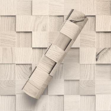 Imagem de Papel de Parede Adesivo Azul Retrô Azulejo para Cozinha - BAZAR DOS QU