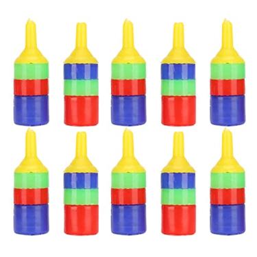 Imagem de Pedra de Ar Aquário de 10pcs, Cilindro de Bolhas de Pedra de Ar Liberação de Oxigênio que Cresce Oxigênio Crescente Difusor de Alta Eficiência Aeração de Purificação Acessórios