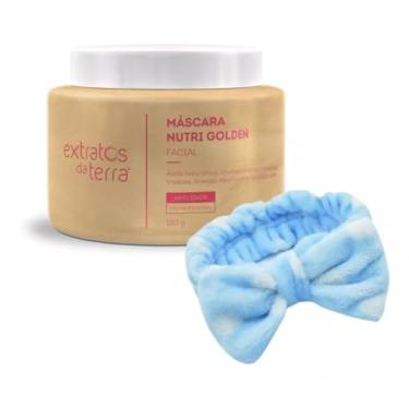 Imagem de Máscara Facial de Ouro Nutri Golden 180g – Ação Anti-Idade, Hidratação Profunda e Revitalização para Peles Envelhecidas e Desidratadas + Faixa de Cadelo