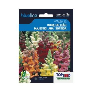 Imagem de Sementes de Boca-de-Leão Majestic Ana Sortida, Flores Multicoloridas, 2g