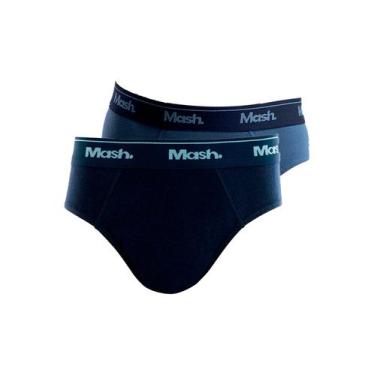 Imagem de Kit com 2 Cuecas Infantil Slip Mash 193.01 Colorido, Azul, P