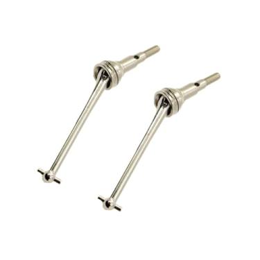 Imagem de menolana 2 peças RC CAR CVD Drive eixo de controle remoto carro Atualização da peça de reposição para 16207 16208 16209 16210 1:16 Escala RC CAR ACCS