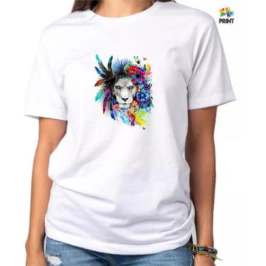 Imagem de Camiseta Adulto Leão ADAM Judá Leão Yeshua 4-  Religioso Zlprint , G