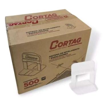 Imagem de Espaçador Nivelador de Piso 1,5mm 60006 Cortag 500 Peças