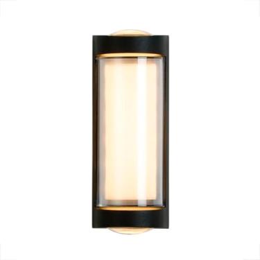 Imagem de Arandela Externa Facho Led Duplo Em Alumínio Fachada Bet80