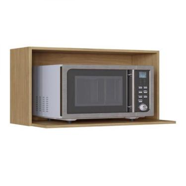 Imagem de Suporte para Microondas 2863 Louro Freijó Casamia Móveis