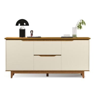 Imagem de Buffet Duas Portas Flow Off/Freijó – ej Móveis
