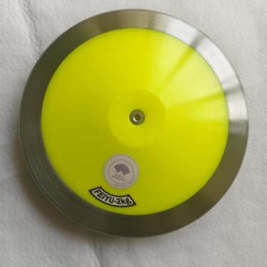 Imagem de FEIYU Discos de alta rotação lançam 2 kg - 80% de peso da borda com WA(IAAF) para arremessos de disco de atletismo e treinamento de ensino médio e faculdades