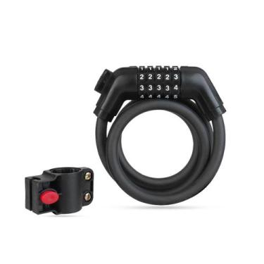 Imagem de Trava Antifurto Cabo Aço C/ Código Gp Tech 120cm