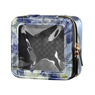 Imagem de Fitrendlovey Organizador de maquiagem portátil com grande claraboia bolsa de cosméticos espaçosa para amantes de viagens, T8, one size