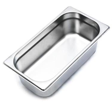 Imagem de Cuba Gastronômica GN 1/3 100mm Vaccarin - Aço Inox e Modelo Europeu